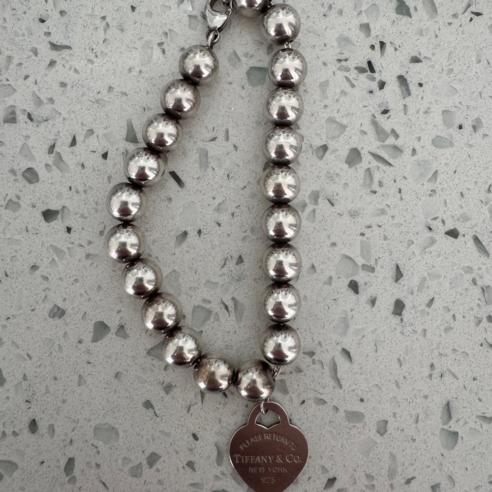 Tiffany & Co. Silver Ball Chain Bracelet